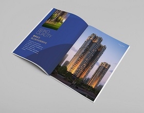 商业地产画册设计-中铁城市中心房地产宣传册设计