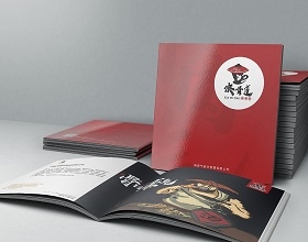 餐饮招商手册设计-餐饮招商宣传册设计