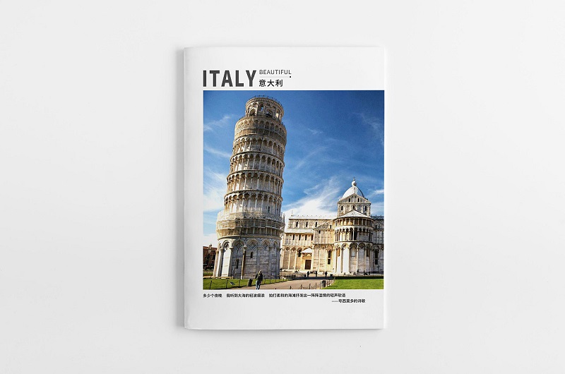 意大利旅游画册设计-意大利旅游宣传册设计图片1