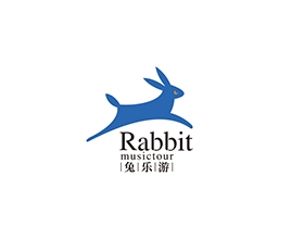 【兔乐游】旅游标志设计案例欣赏,创意字体旅游logo设计理念说明